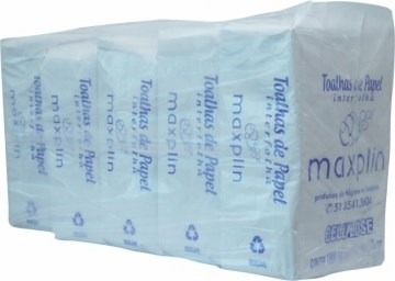 PAPEL TOALHA BRANCO 5000FLS MAXPLIN - 1544
